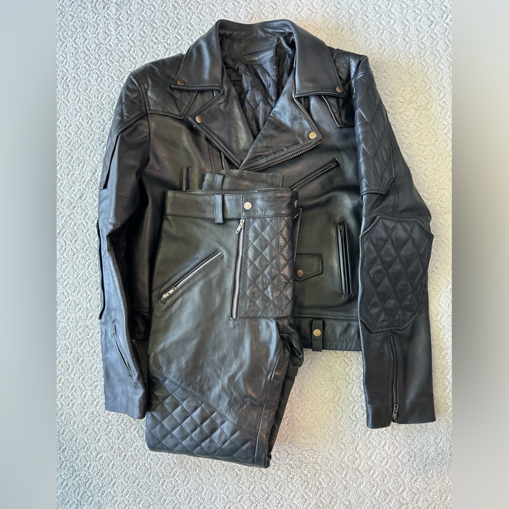 Genuine cowhide Riding Leathers